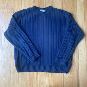 Banana Republic Deep Blue Knit Pullover